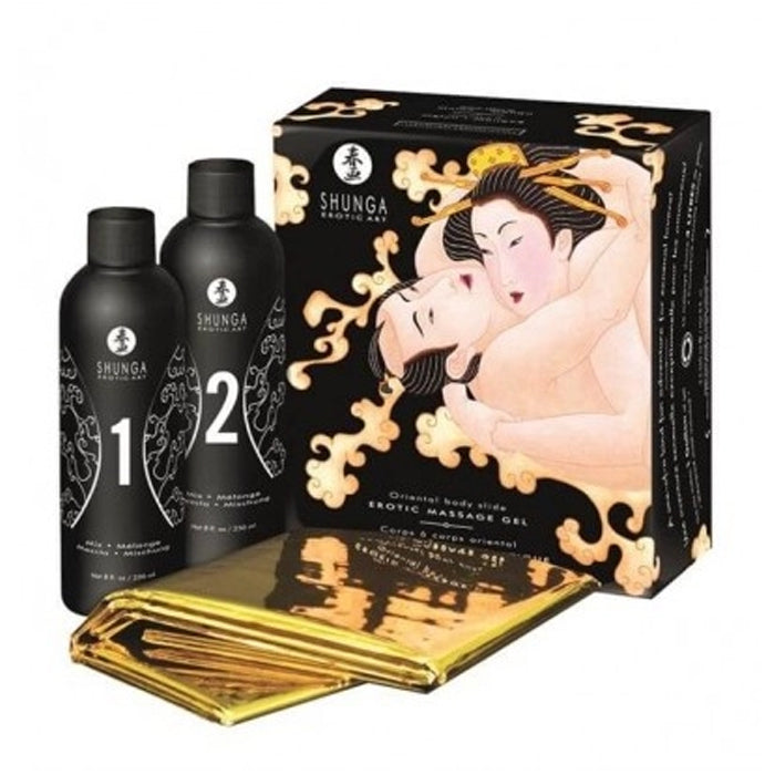 Kit massatge fruites exòtiques – Shunga - Intimament vostre