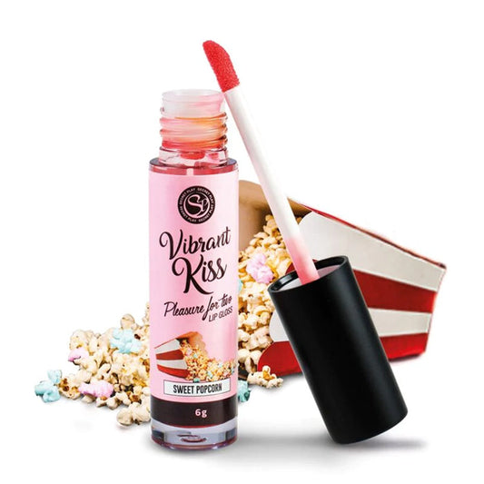 Lip Gloss Kiss vibrant Pop Corn – Secret Play - Intimament vostre